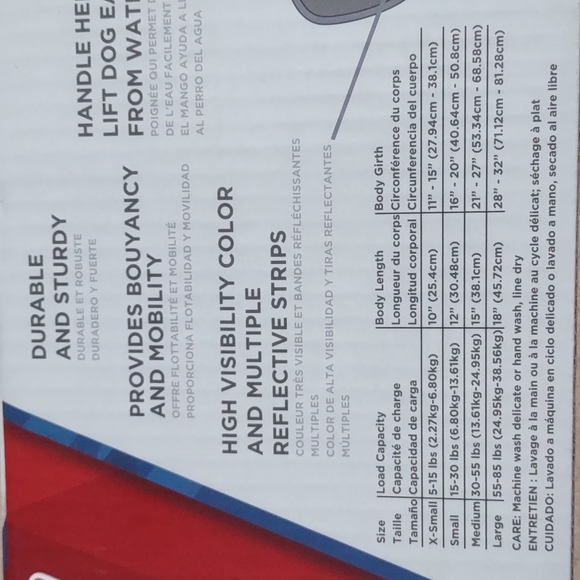 Coleman dog life jacket vest - Picture 2 of 2